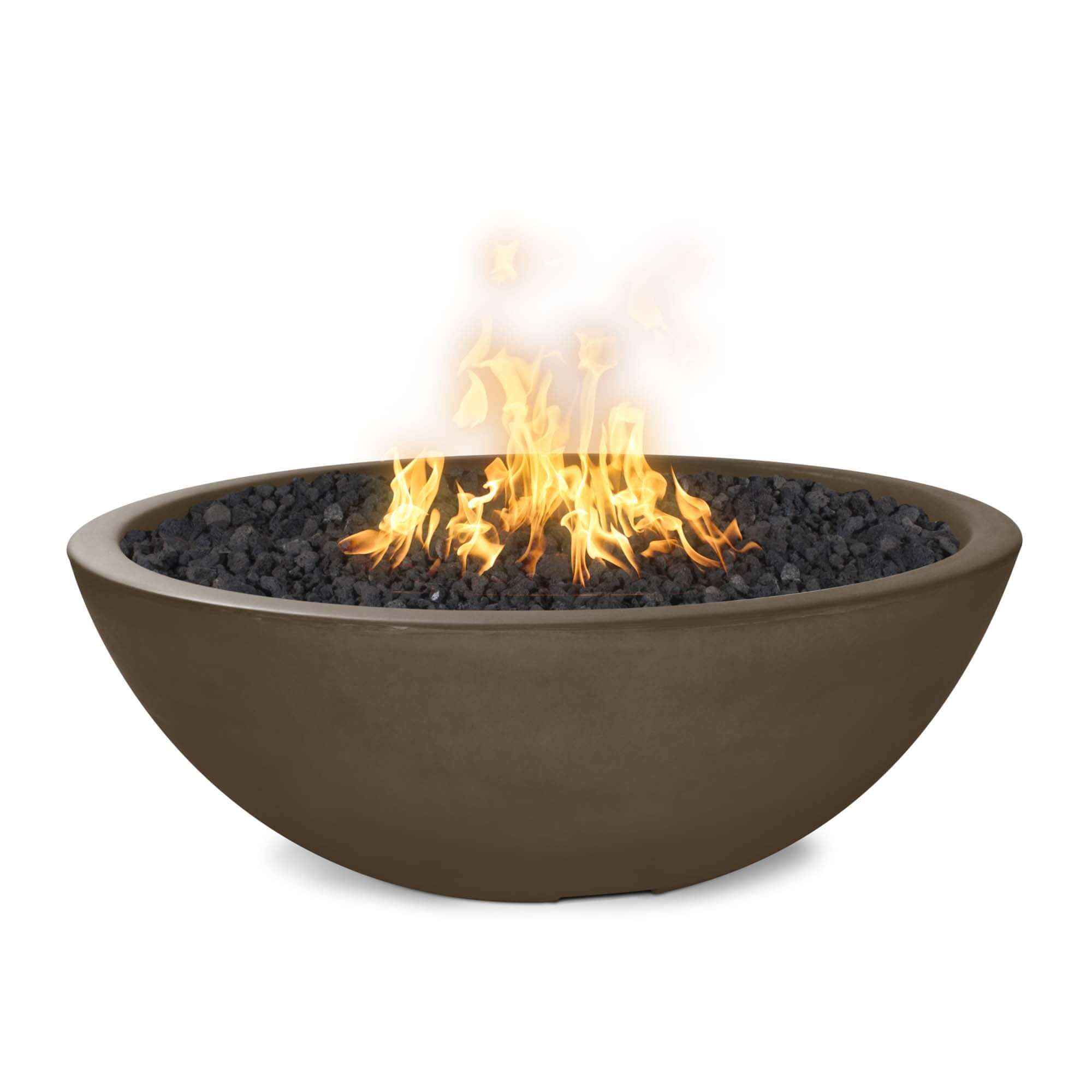 48" Sedona Concrete Narrow Ledge Fire Pit- OPT-SED48