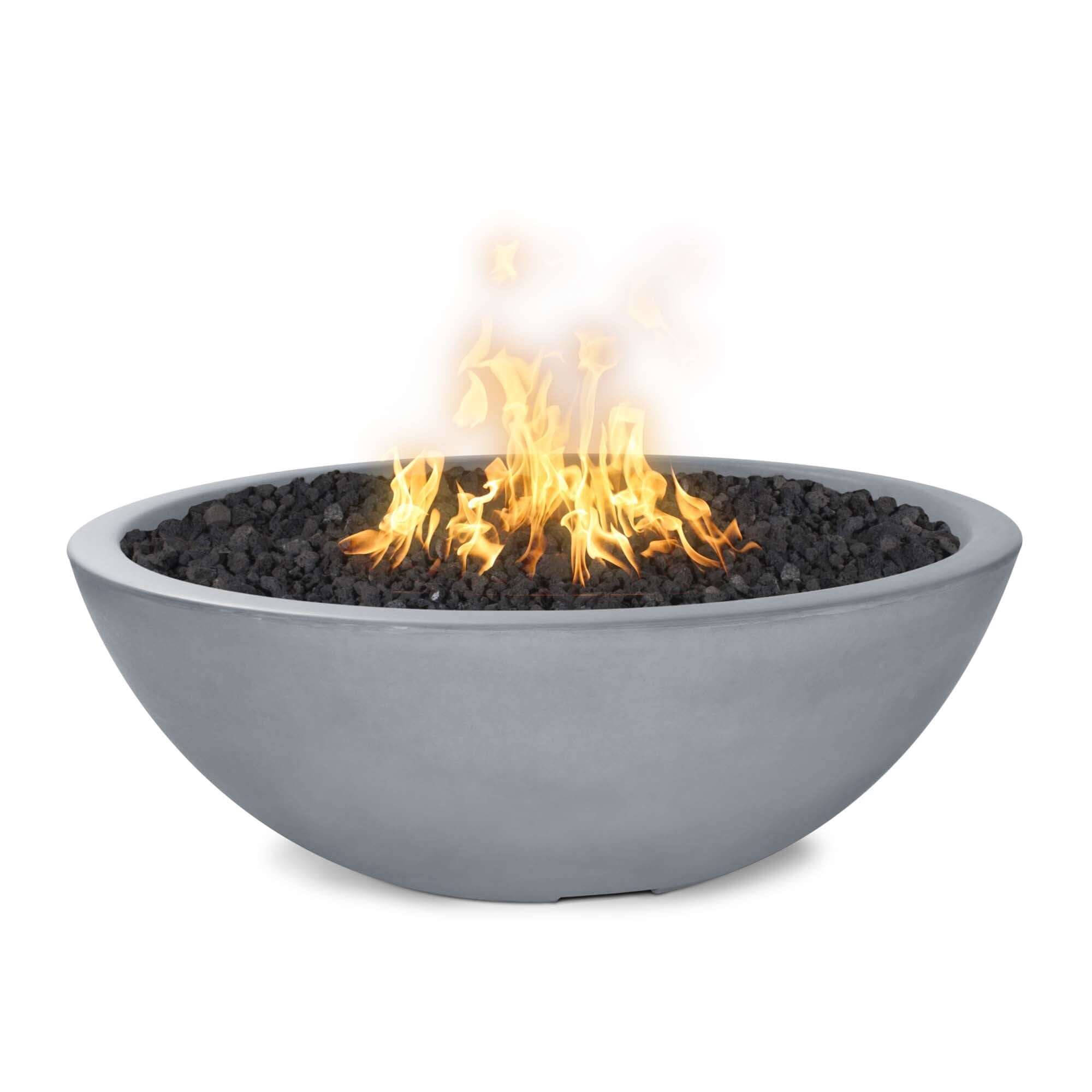 60" Sedona Concrete Narrow Ledge Fire Pit- OPT-SED60