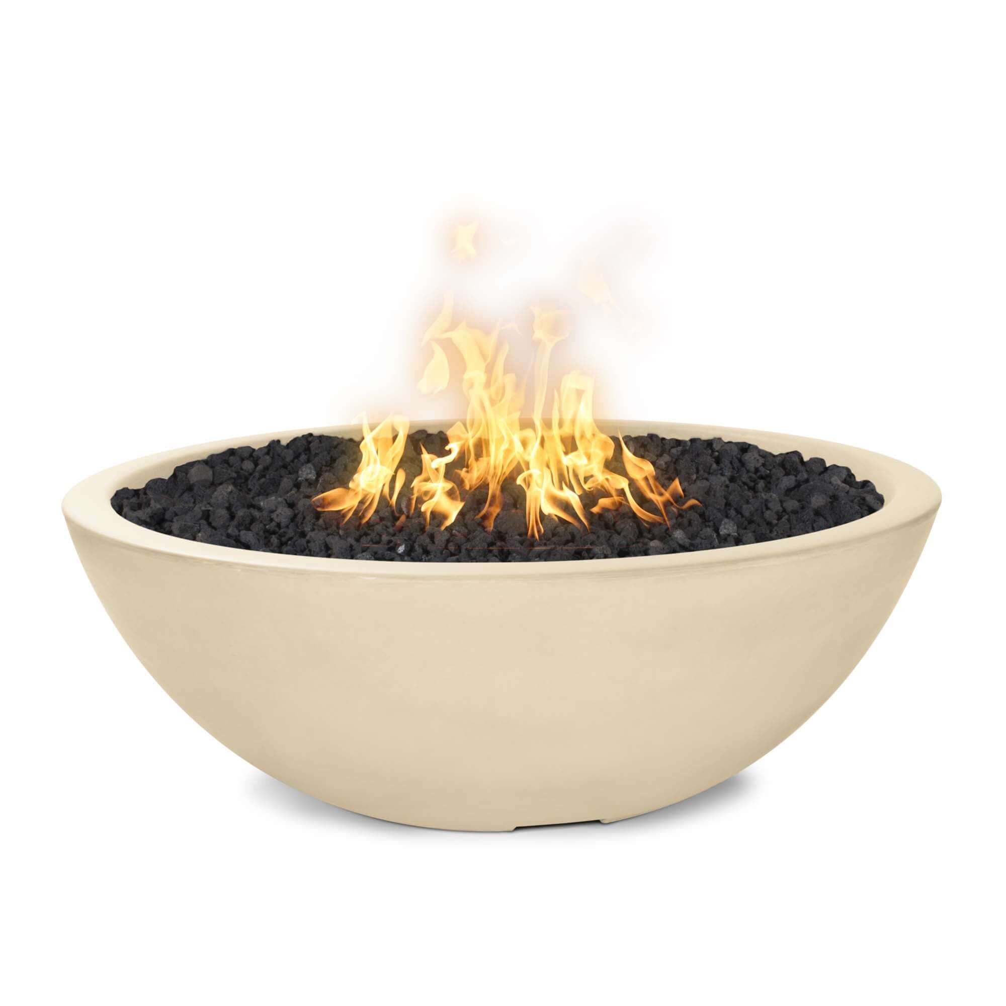 60" Sedona Concrete Narrow Ledge Fire Pit- OPT-SED60