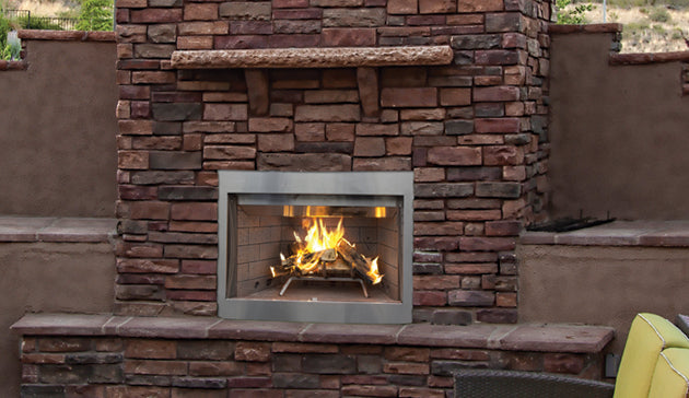 Superior WRE3042 Wood Burning Outdoor Fireplace