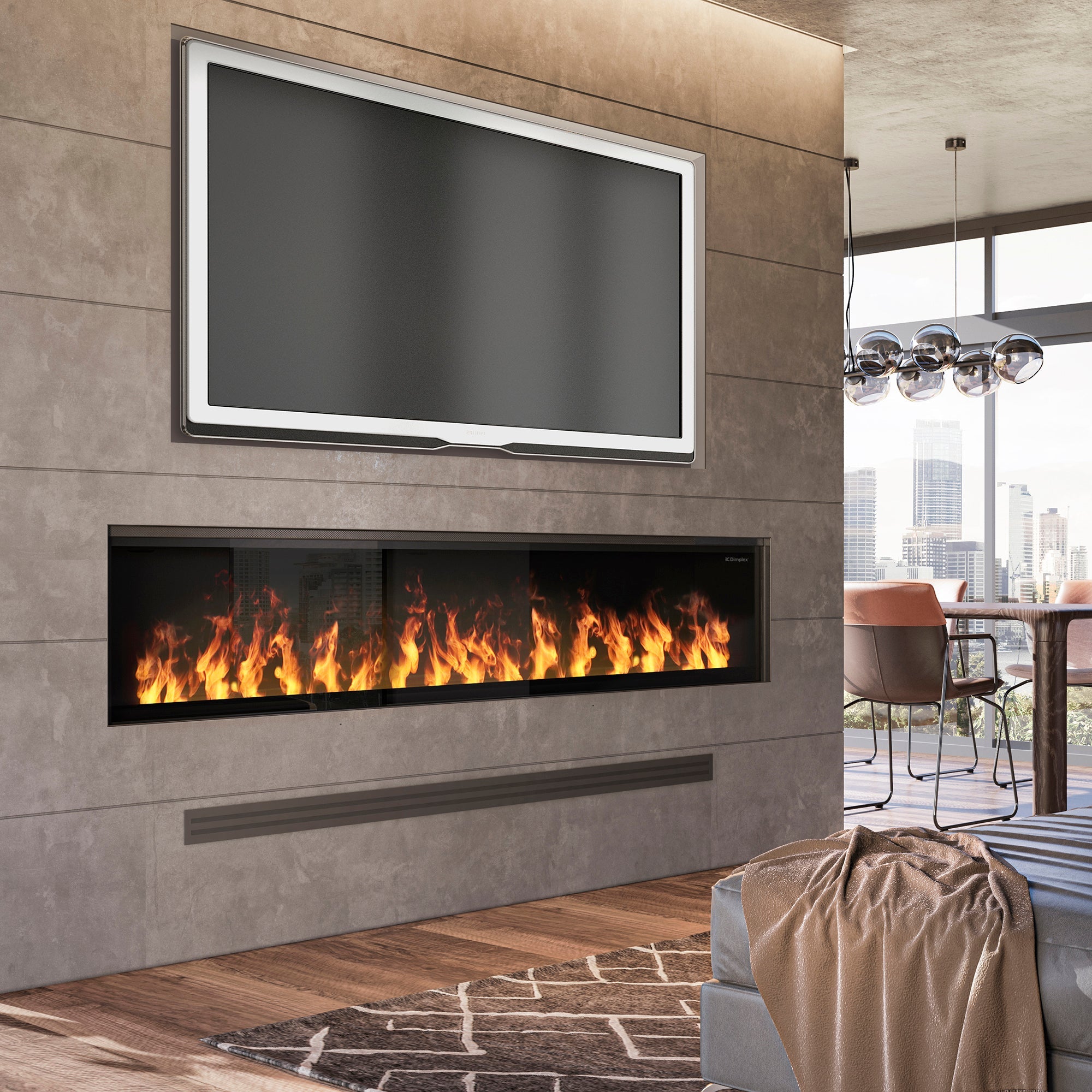 Dimplex Opti-Myst 86" Linear Electric Fireplace