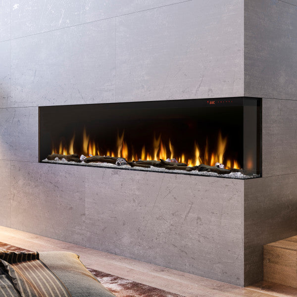 Dimplex Ignite XL Bold 74" Linear Built In | 3 Sided Electric Fireplace | XLF7417-XD