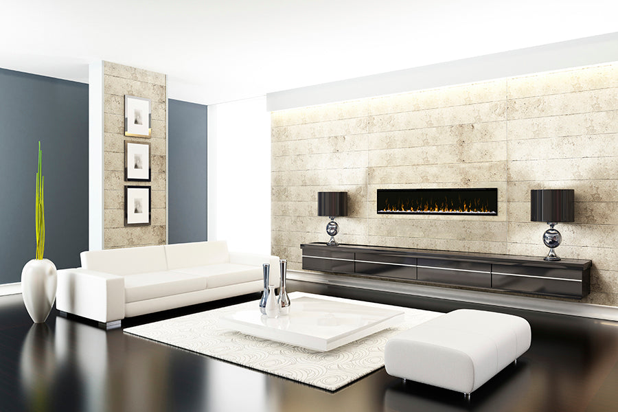 Dimplex Ignite XL Bold 74" Linear Built In | 3 Sided Electric Fireplace | XLF7417-XD