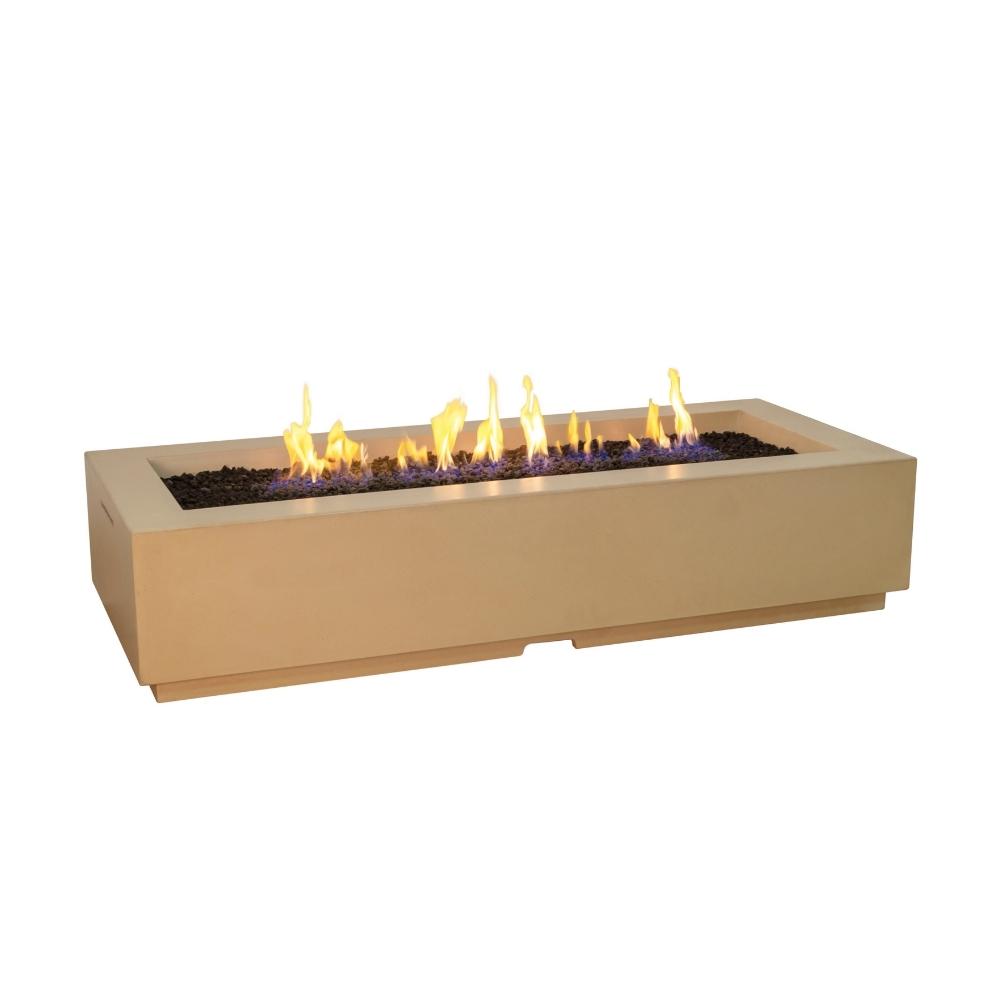 American Fyre Designs Louvre 72-Inch Rectangular Gas Fire Pit