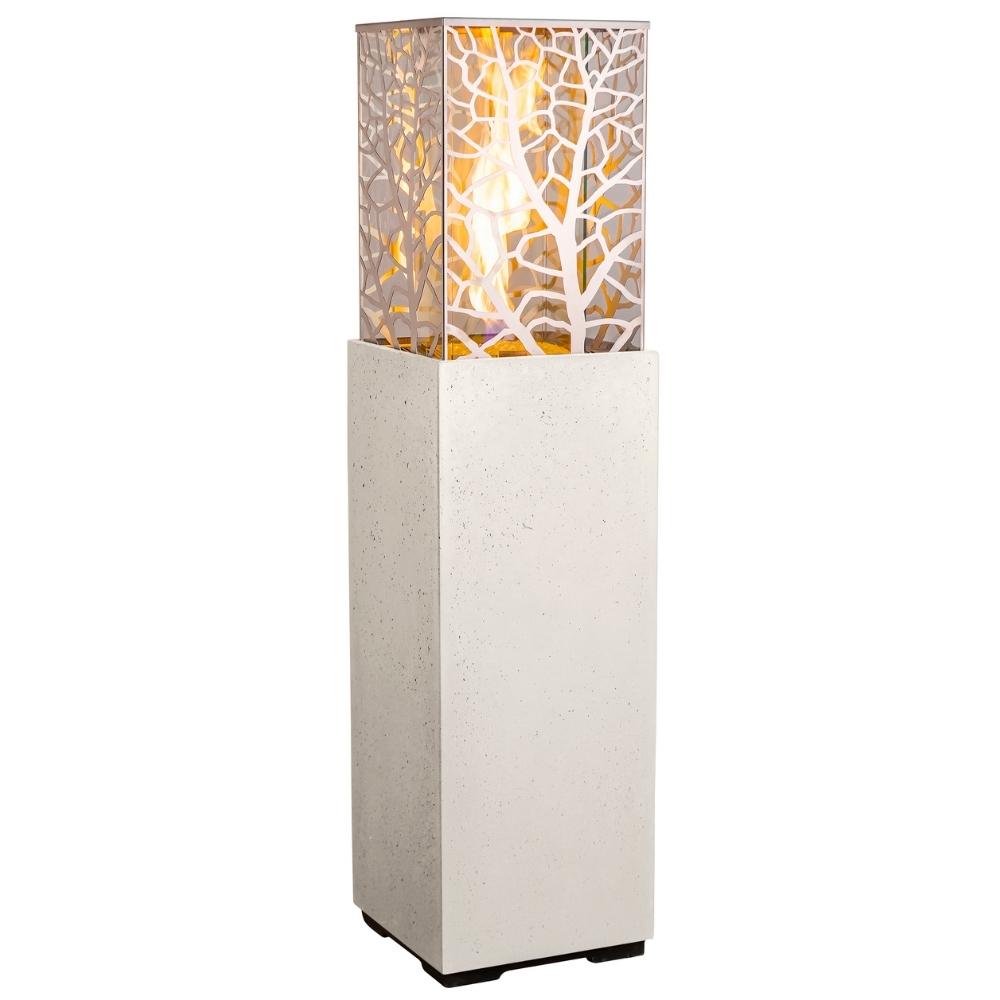 American Fyre Designs Magnolia Lantern 16" Free Standing Outdoor Gas Fire Urn