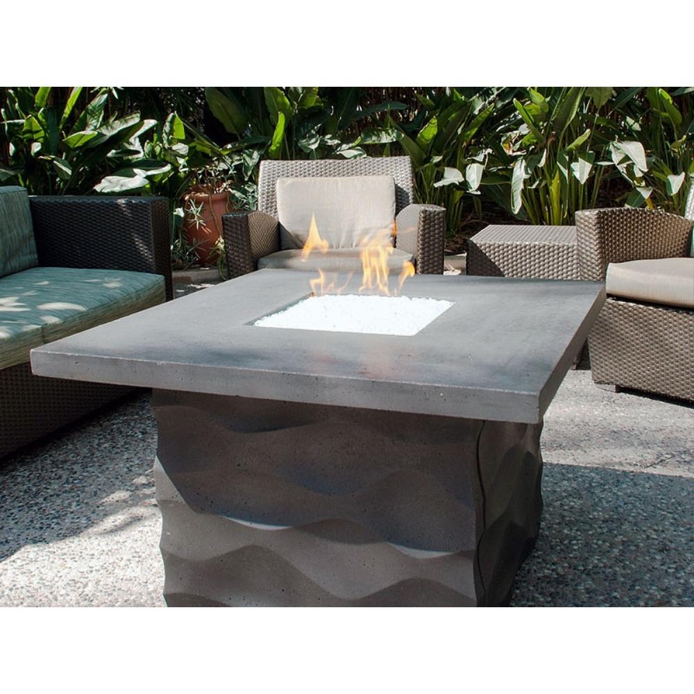 American Fyre Designs Voro 36-Inch Square Gas Fire Pit Table