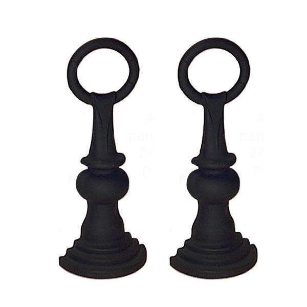 Napoleon Black Andirons