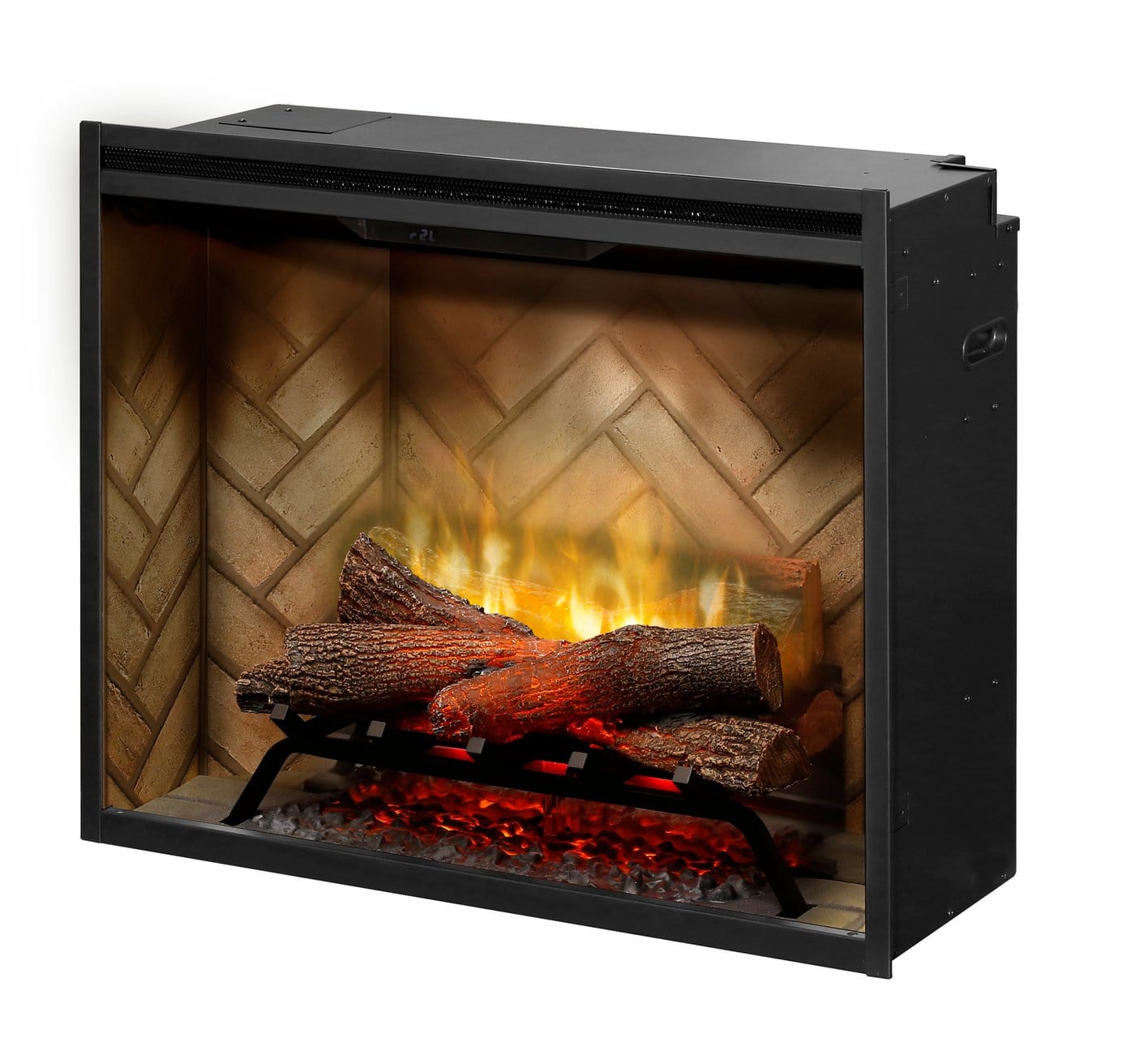 Dimplex Revillusion 30" Built-In Firebox Herringbone