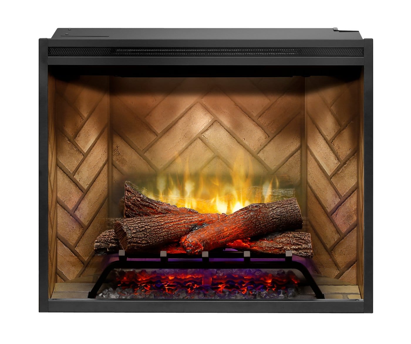 Dimplex Revillusion 30" Built-In Firebox Herringbone