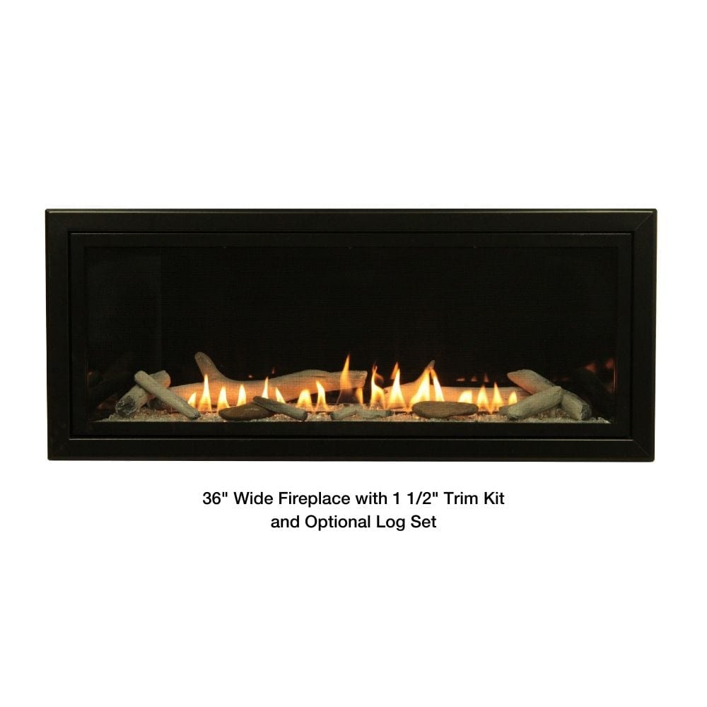 Empire Boulevard 36-Inch/48-Inch Linear Vent-Free Gas Fireplace