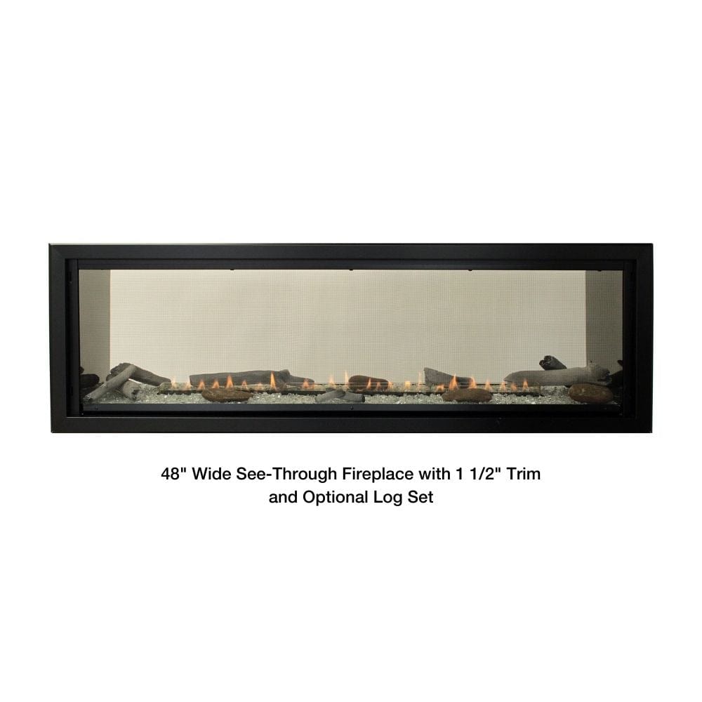 Empire Boulevard 48" See-Through Linear Gas Fireplace