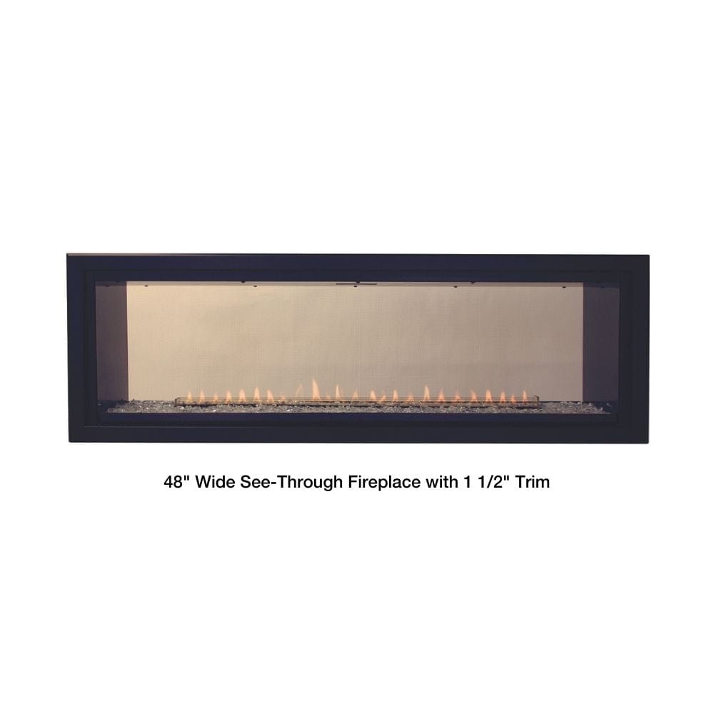 Empire Boulevard 48" See-Through Linear Gas Fireplace