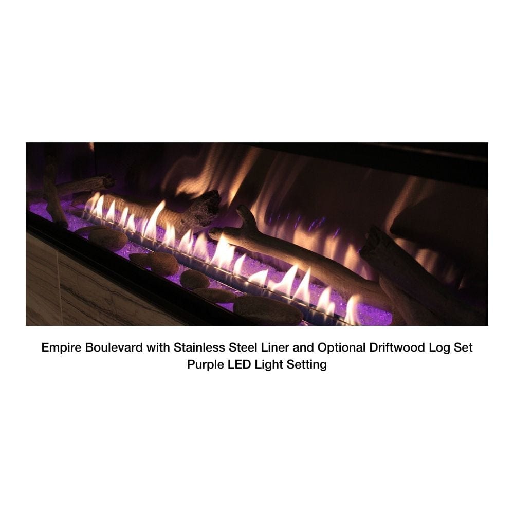 Empire Boulevard 60" Vent-Free Linear Gas Fireplace