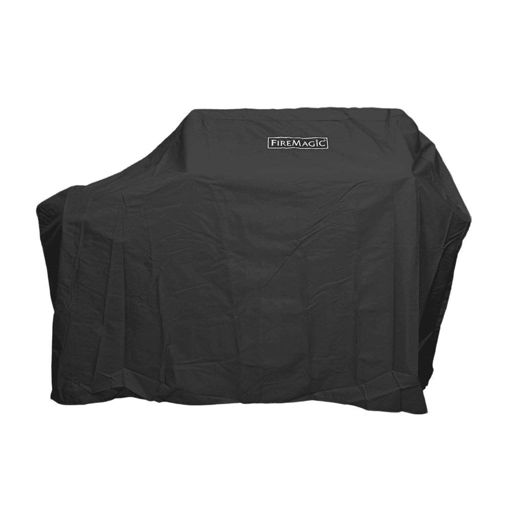 Fire Magic - Black Vinyl Cover for Echelon Diamond E1060s Freestanding Gas Grills w/ Flush Mounted Side Burner - 5193-20F