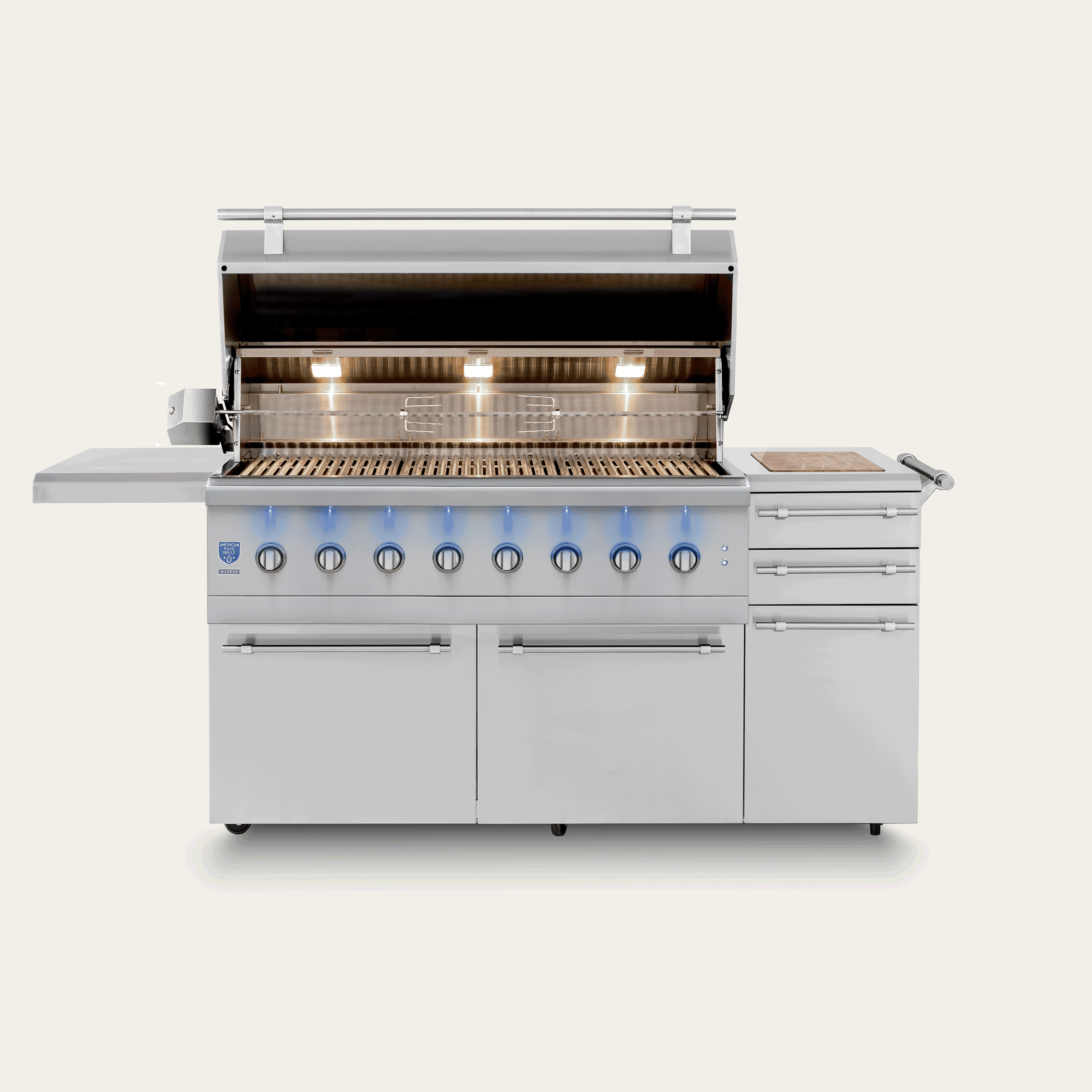 Freestanding Encore - 54" Hybrid Grill