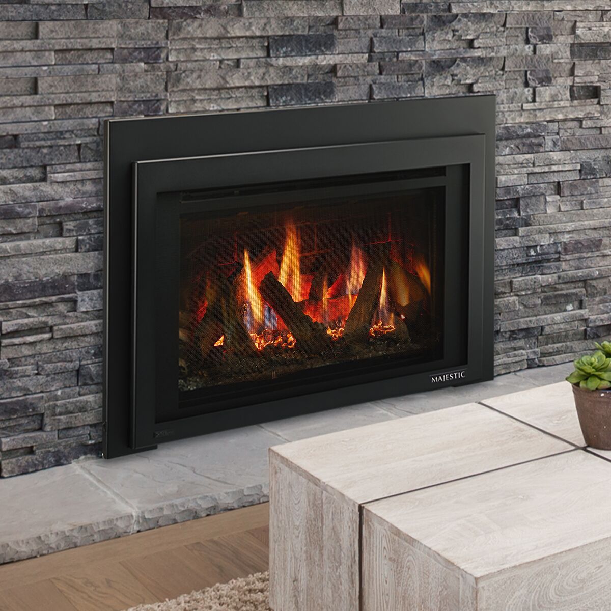 Majestic Ruby 25" Traditional Direct Vent Gas Fireplace Insert