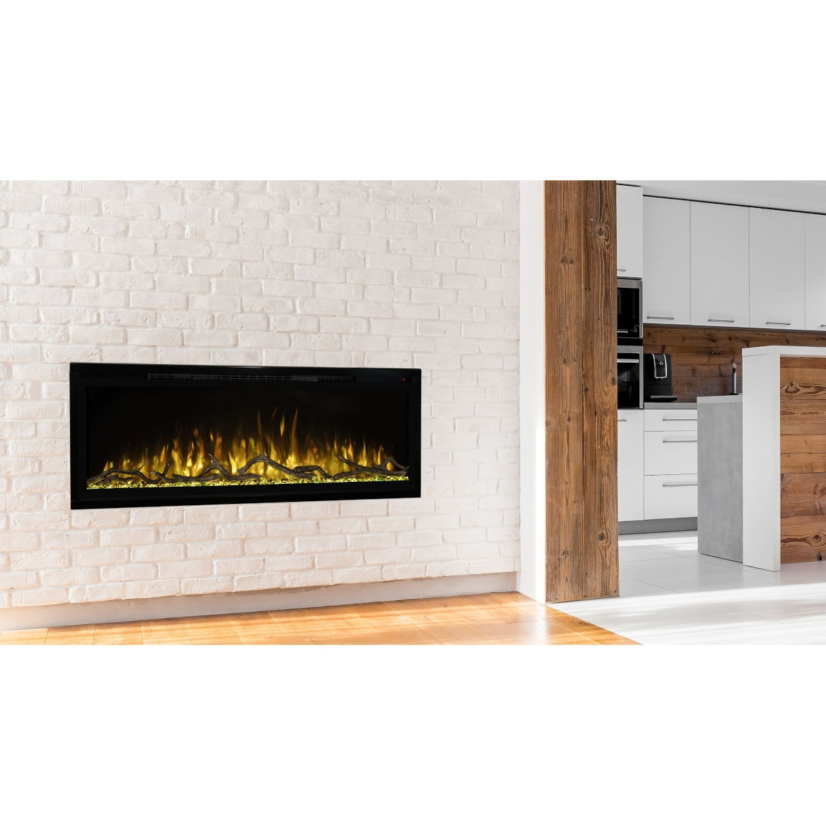 Modern Flames SPECTRUM SLIMLINE SERIES 50" Linear Electric Fireplace - SPS-50B