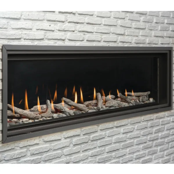 Montigo DelRay Linear 60" Direct-Vent Full Load Gas Fireplace