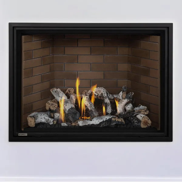 Montigo DelRay Square 42" Direct-Vent Full Load Gas Fireplace