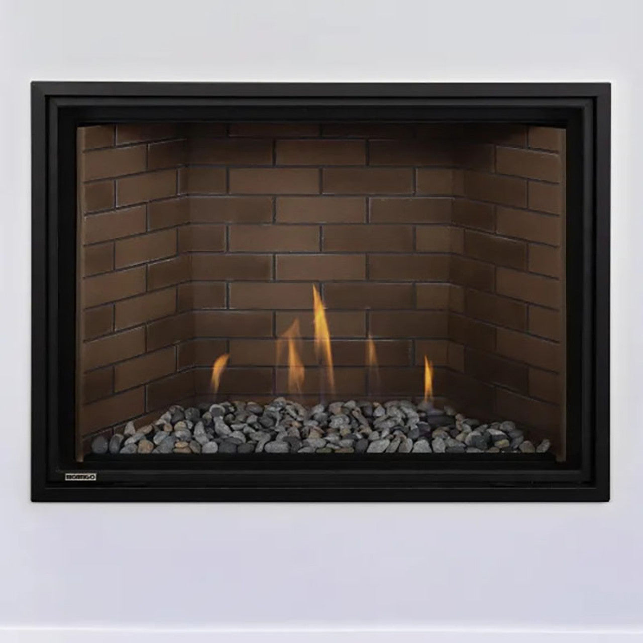 Montigo DelRay Square 42" Direct-Vent Full Load Gas Fireplace