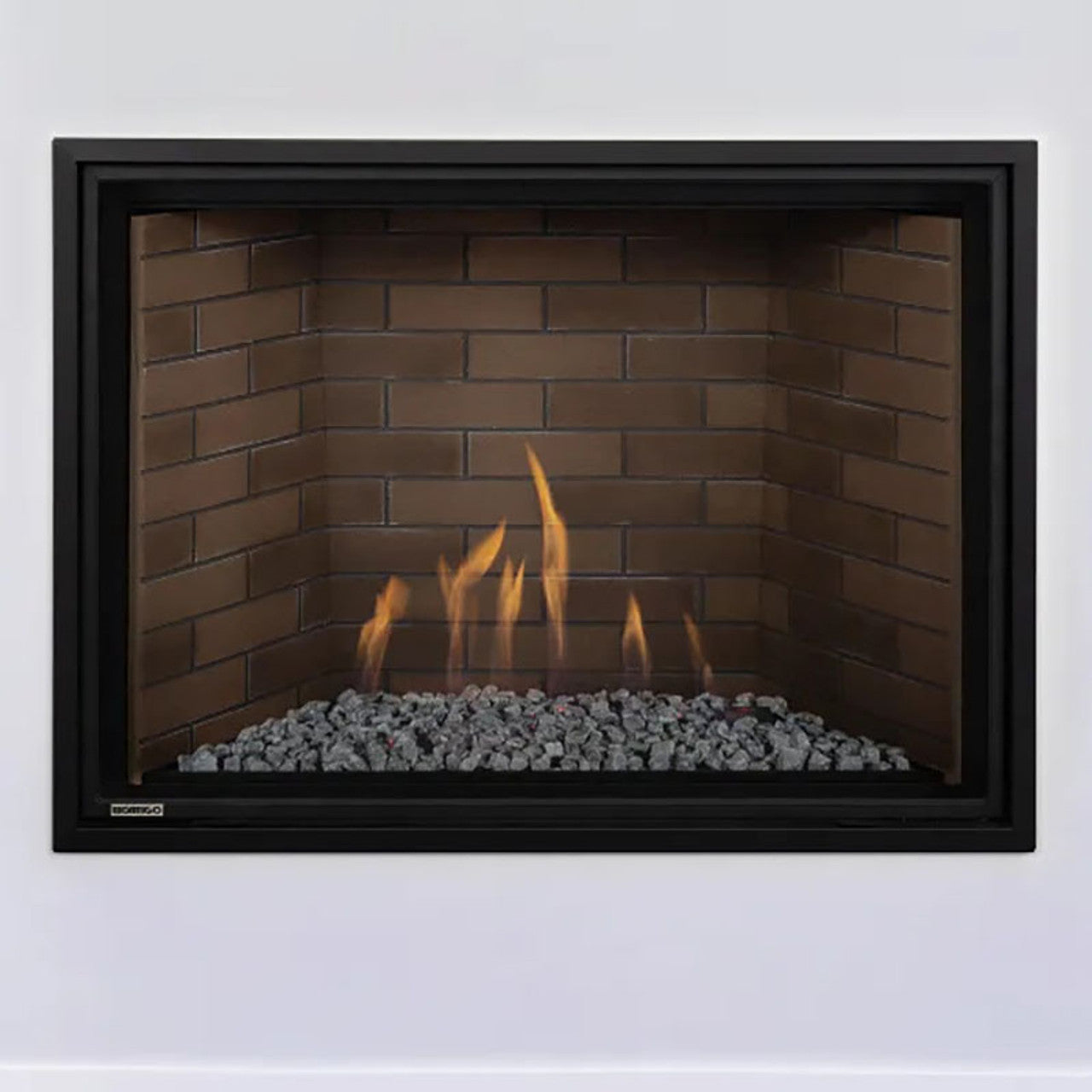 Montigo DelRay Square 42" Direct-Vent Full Load Gas Fireplace