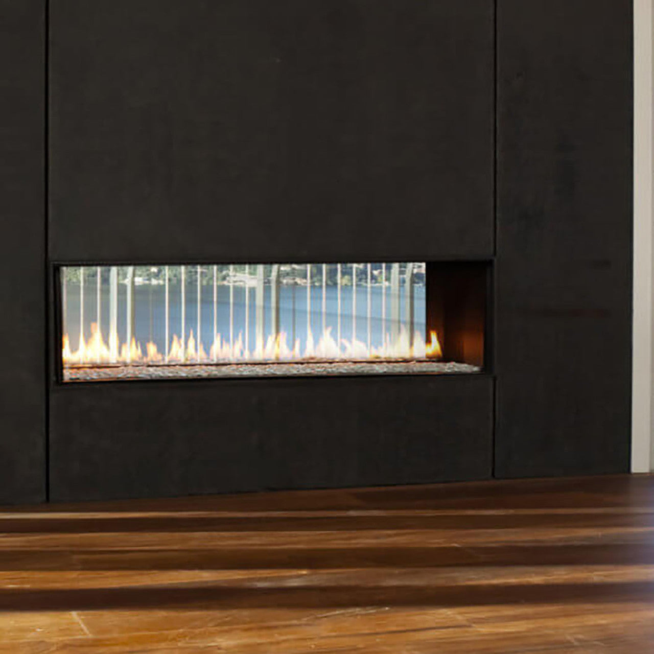 Montigo Exemplar R520ST See-Through Power Vented Gas Fireplace