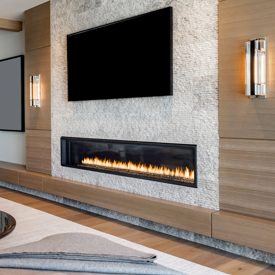 Montigo Exemplar R820 Single Sided Power Vented Gas Fireplace