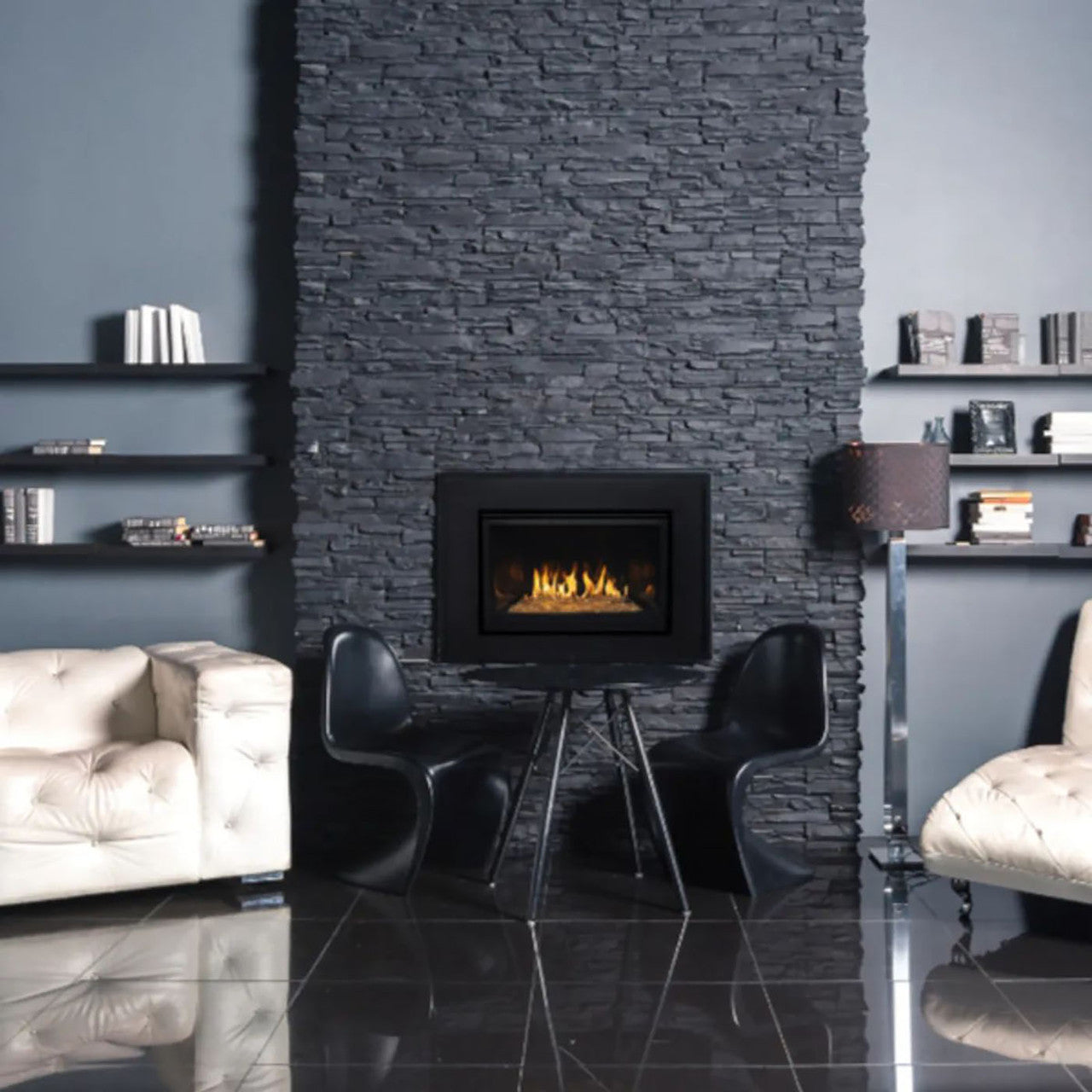 Montigo Illume 34FID Contemporary Direct Vent Gas Fireplace Insert