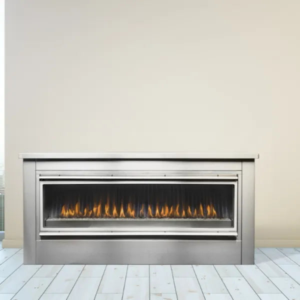 Montigo Mahana 60" Contemporary Ventless Outdoor Gas Fireplace