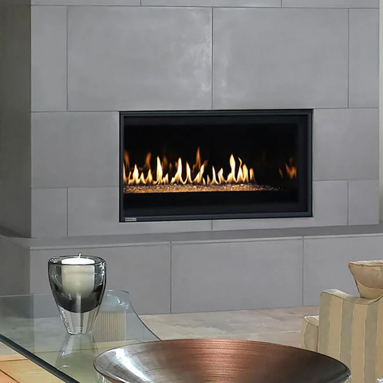 Montigo Phenom 38" Single Sided Direct-Vent Full Load Gas Fireplace