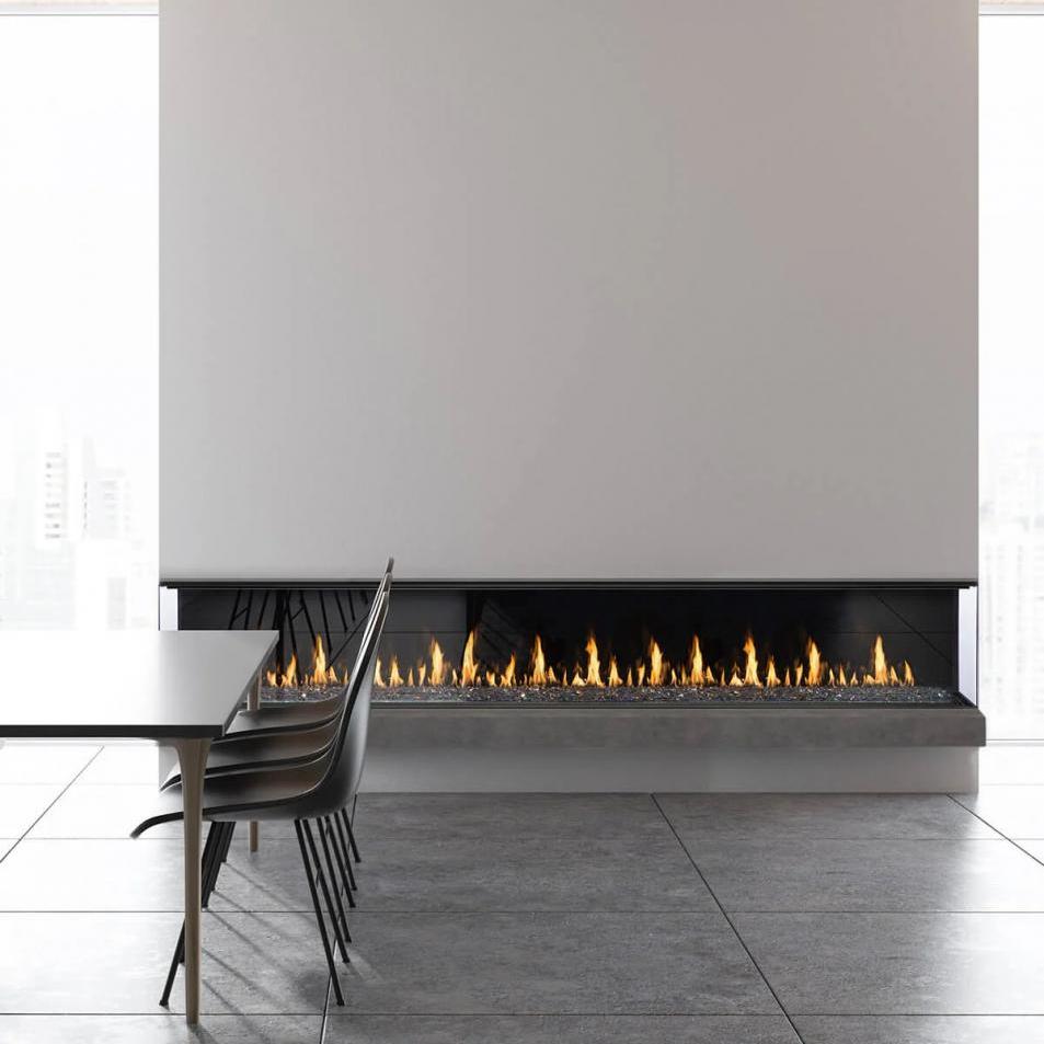 Montigo Prodigy 6' Bay Custom Commercial Gas Fireplace