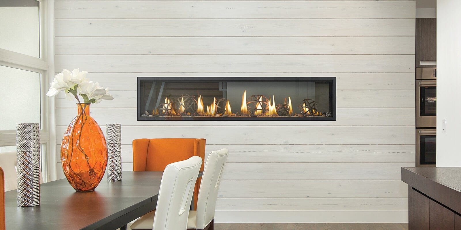 Napoleon Luxuria 62 Direct Vent See-Through Gas Fireplace