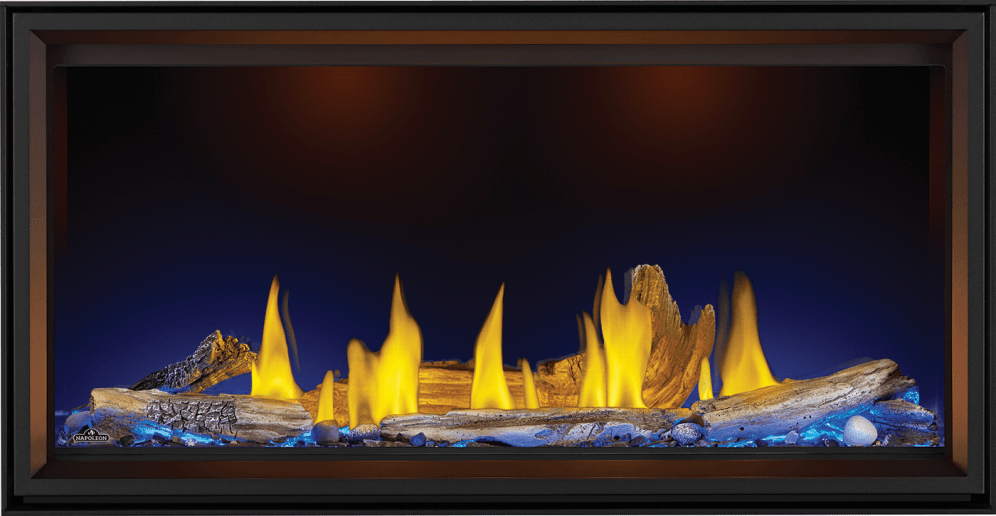 Napoleon Tall Linear Vector 50 Direct Vent Gas Fireplace