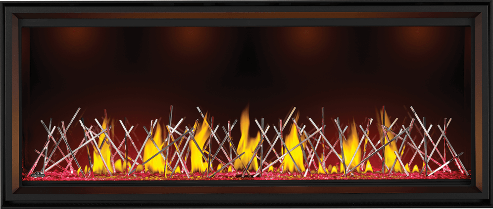 Napoleon Tall Linear Vector 62 Direct Vent Gas Fireplace