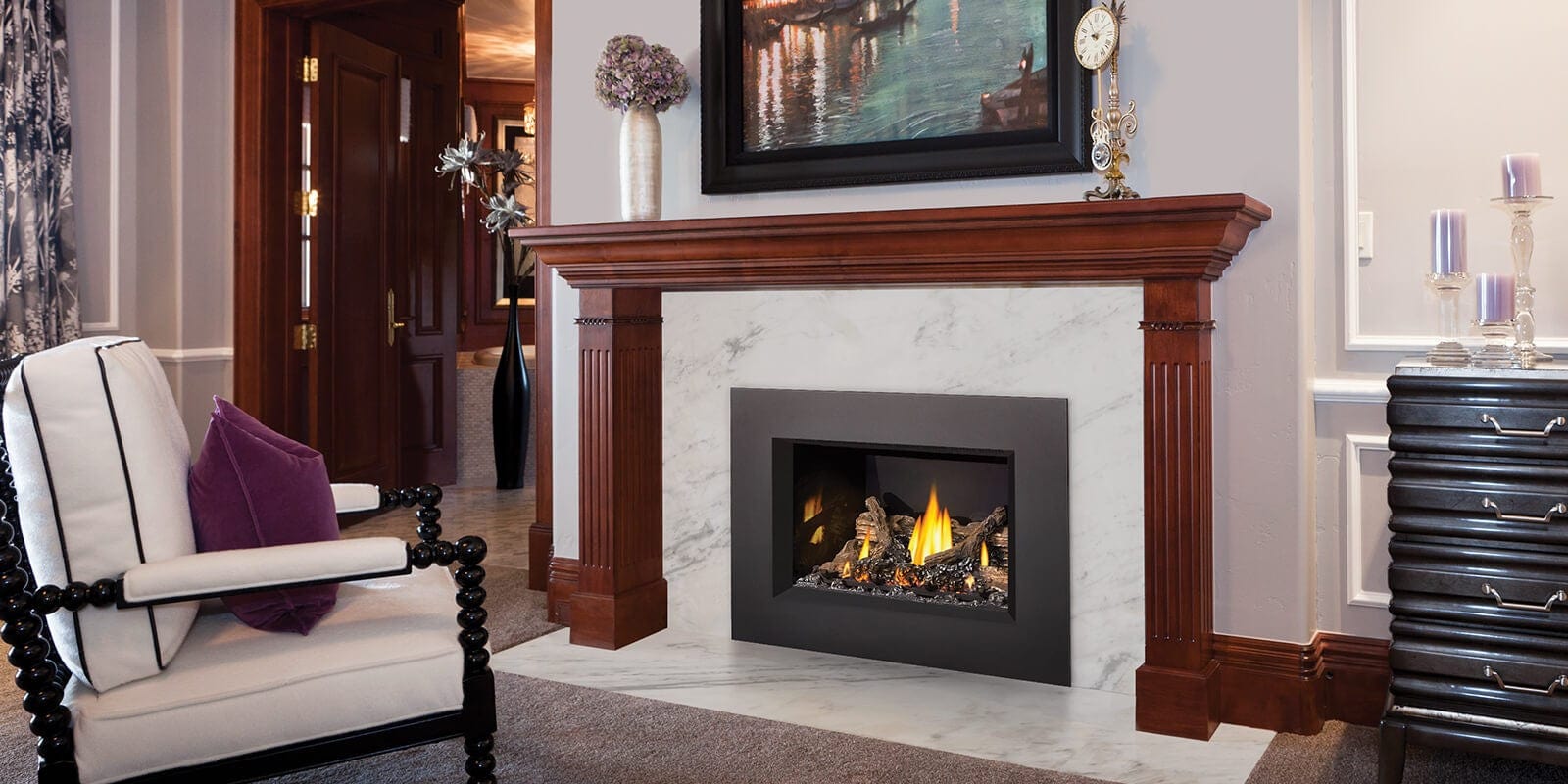 Napoleon Oakville X3 Direct Vent Gas Fireplace Insert - 23"