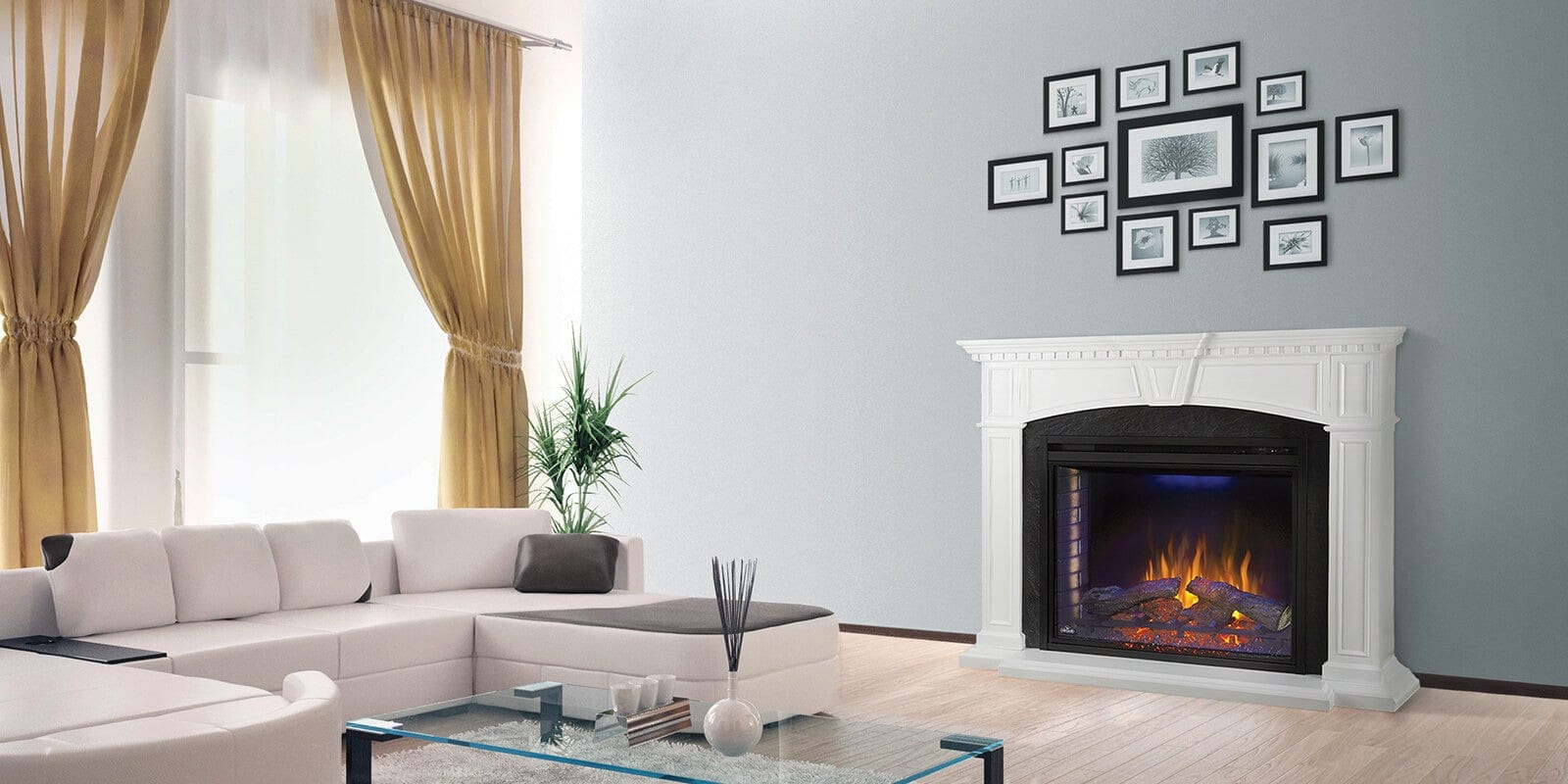 Napoleon Taylor Electric Mantel Package