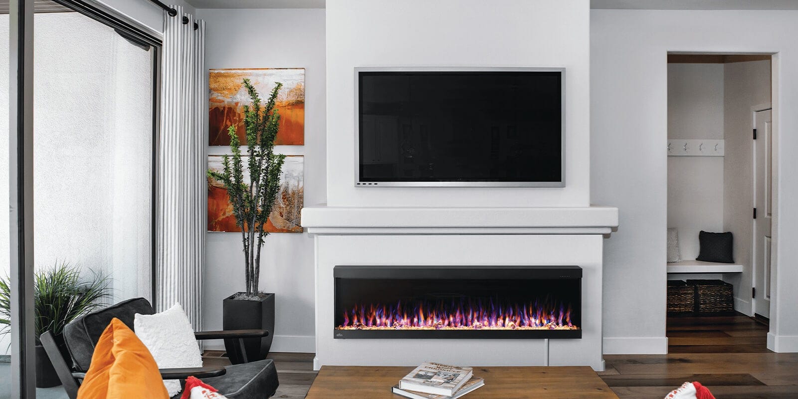 Napoleon Trivista Pictura Electric Fireplace