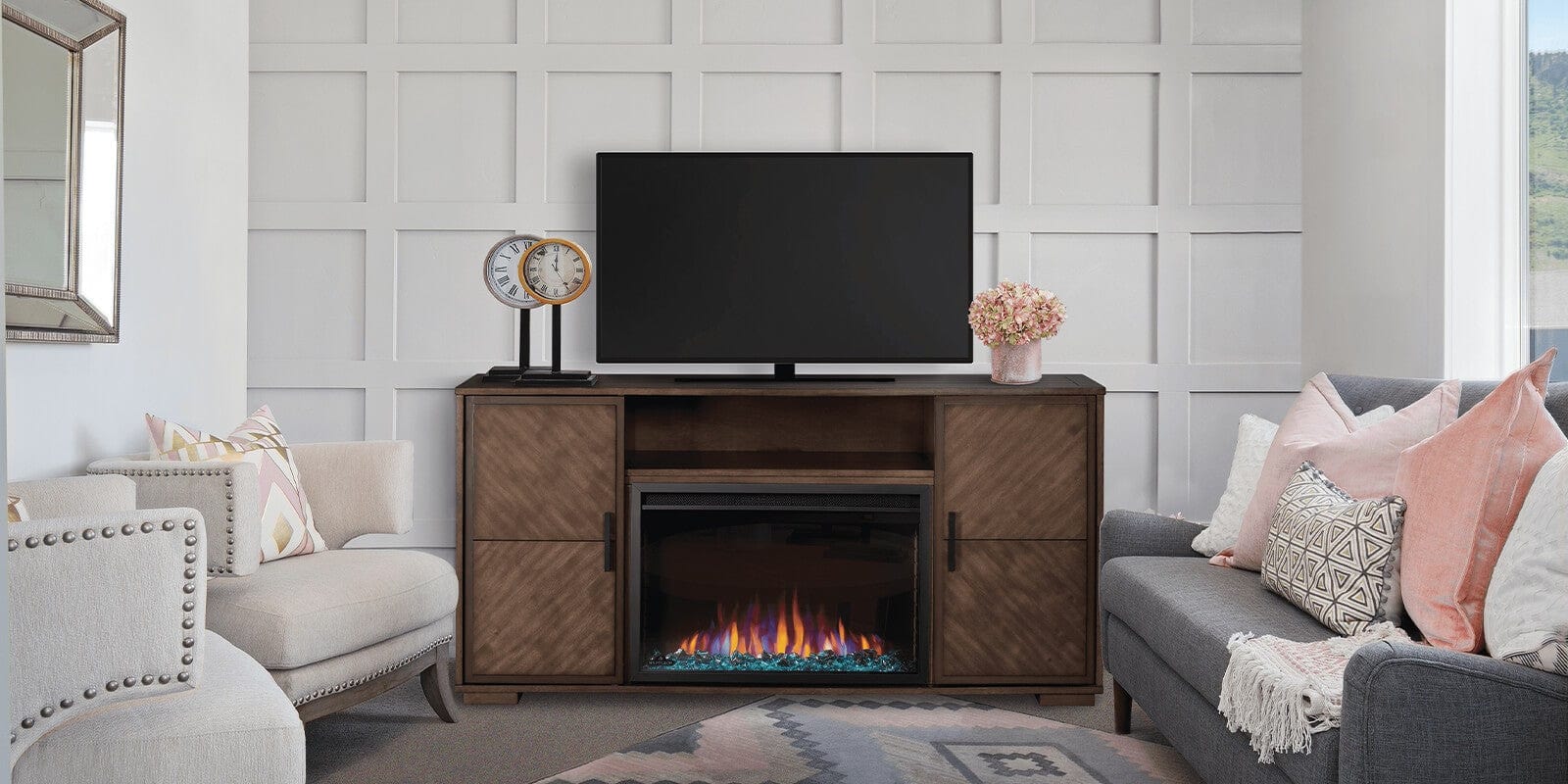 Napoleon Essential Hayworth Electric Mantel Fireplace