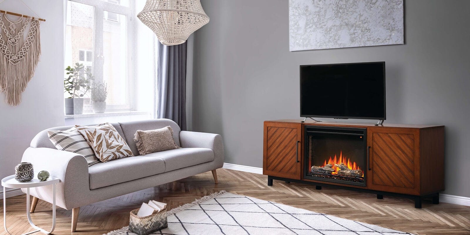 Napoleon Essential Hayworth Electric Mantel Fireplace