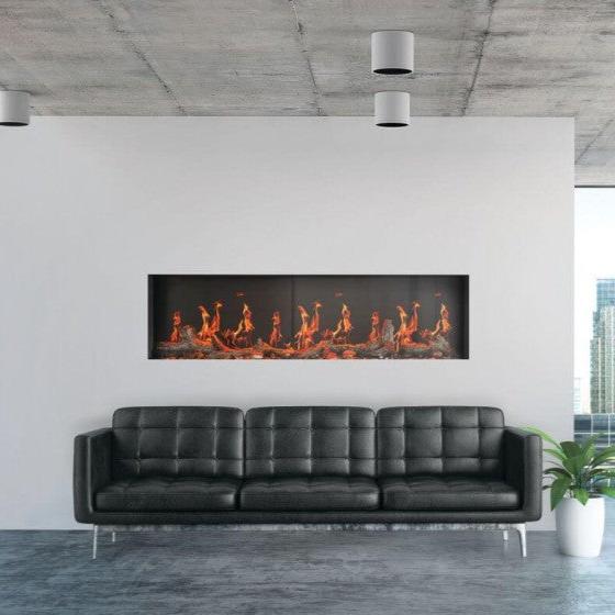 Napoleon Luminex 65" LCD Electric Linear Built-in Fireplace