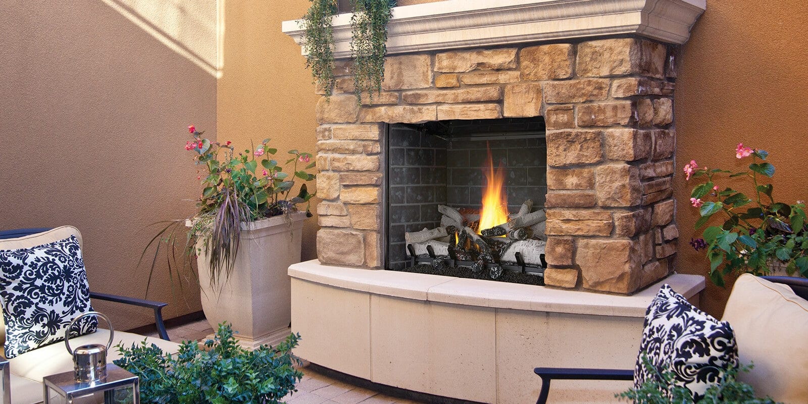 Napoleon Riverside 36 Clean Face Outdoor Gas Fireplace