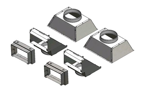 Napoleon Ducted Heat Management Side Discharge Kit (62/74)