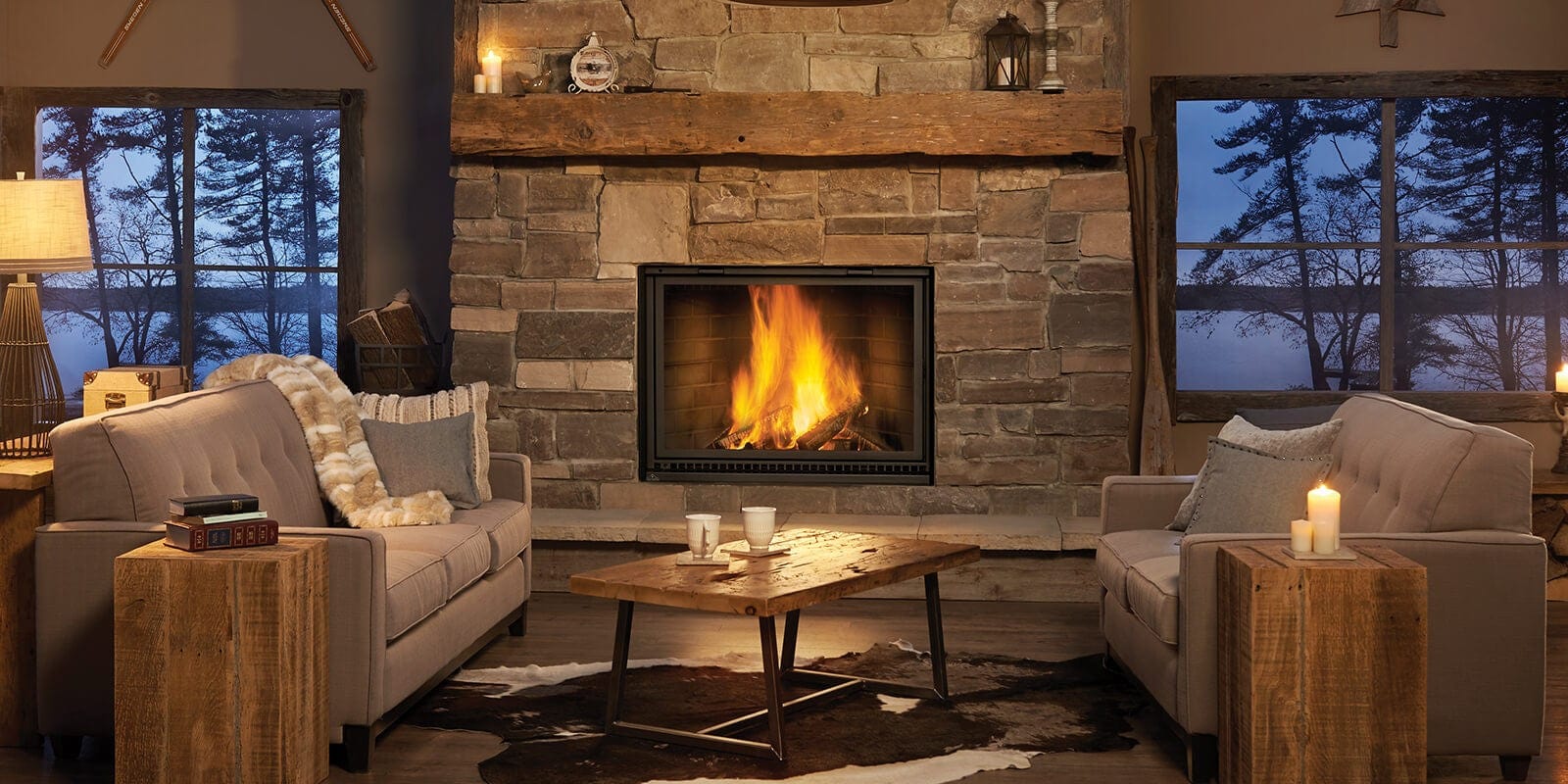 Napoleon High Country 8000 Wood Burning Fireplace NZ8000