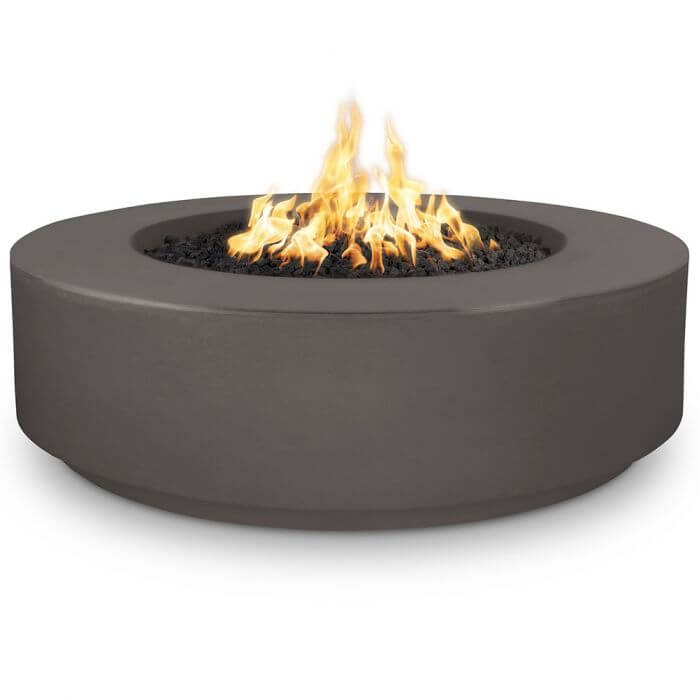 42" Florence Concrete Fire Pit - 12" Tall - OPT-FL42