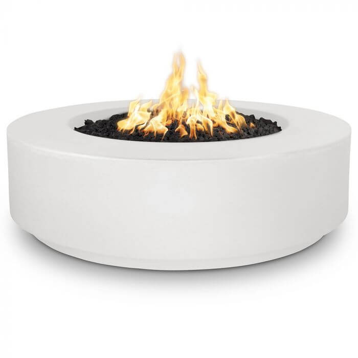 42" Florence Concrete Fire Pit - 12" Tall - OPT-FL42