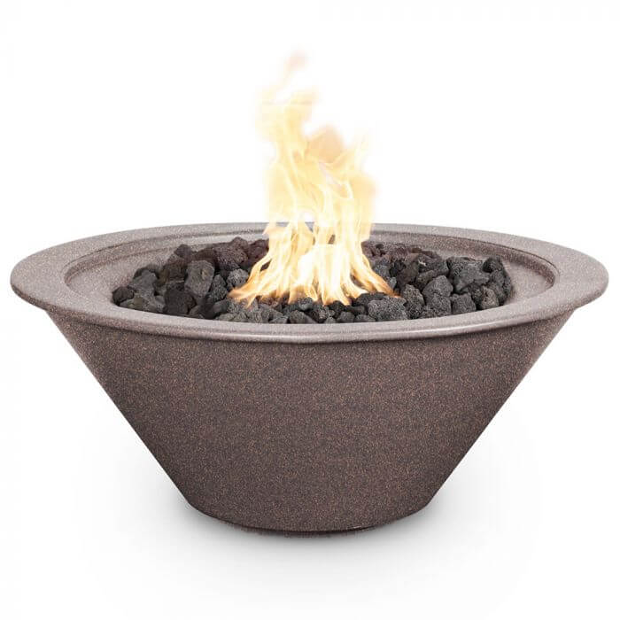 30" Cazo Powder Coated Fire Bowl- OPT-R30PCFO