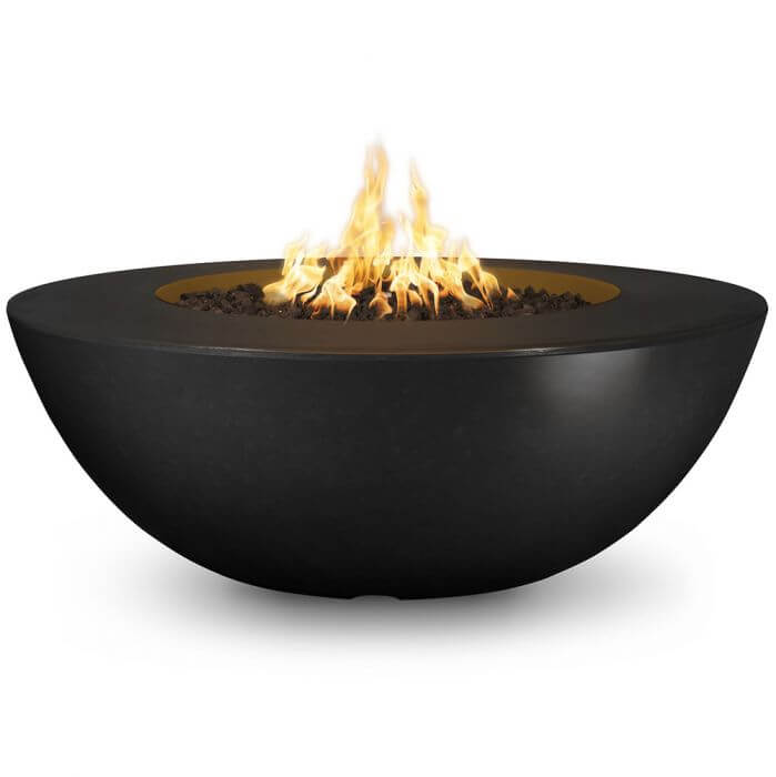 60" Sedona Wide Ledge Concrete Fire Pit- OPT-SEDWL60