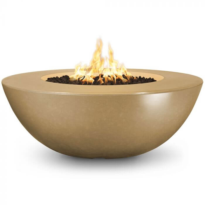 48" Sedona Wide Ledge Concrete Fire Pit- OPT-SEDWL48