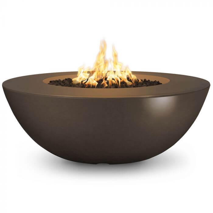 48" Sedona Wide Ledge Concrete Fire Pit- OPT-SEDWL48