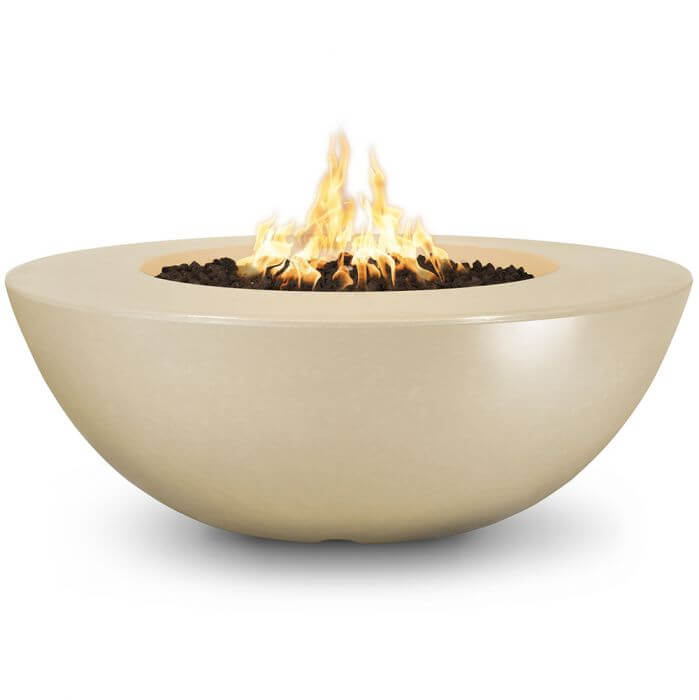 60" Sedona Wide Ledge Concrete Fire Pit- OPT-SEDWL60